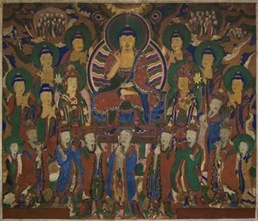 Seven Star Buddha and Attendants