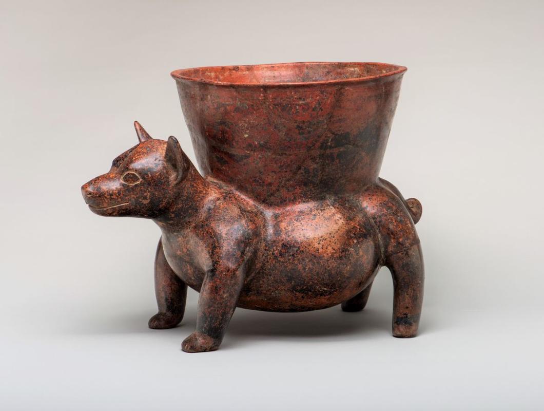 Vessel in the form of a Dog – Works – eMuseum