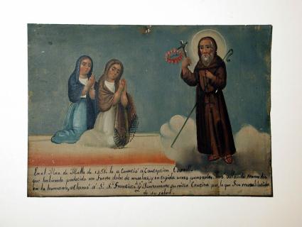 Ex-voto to San Francisco de Paula