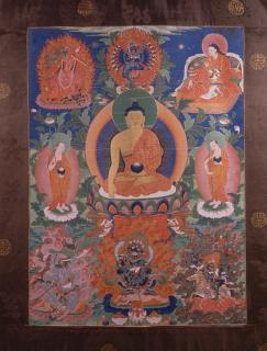 Shakyamuni Buddha Thangka