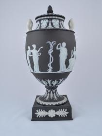 Covered Urn with Scene of Hercules in the Garden of the Hesperides